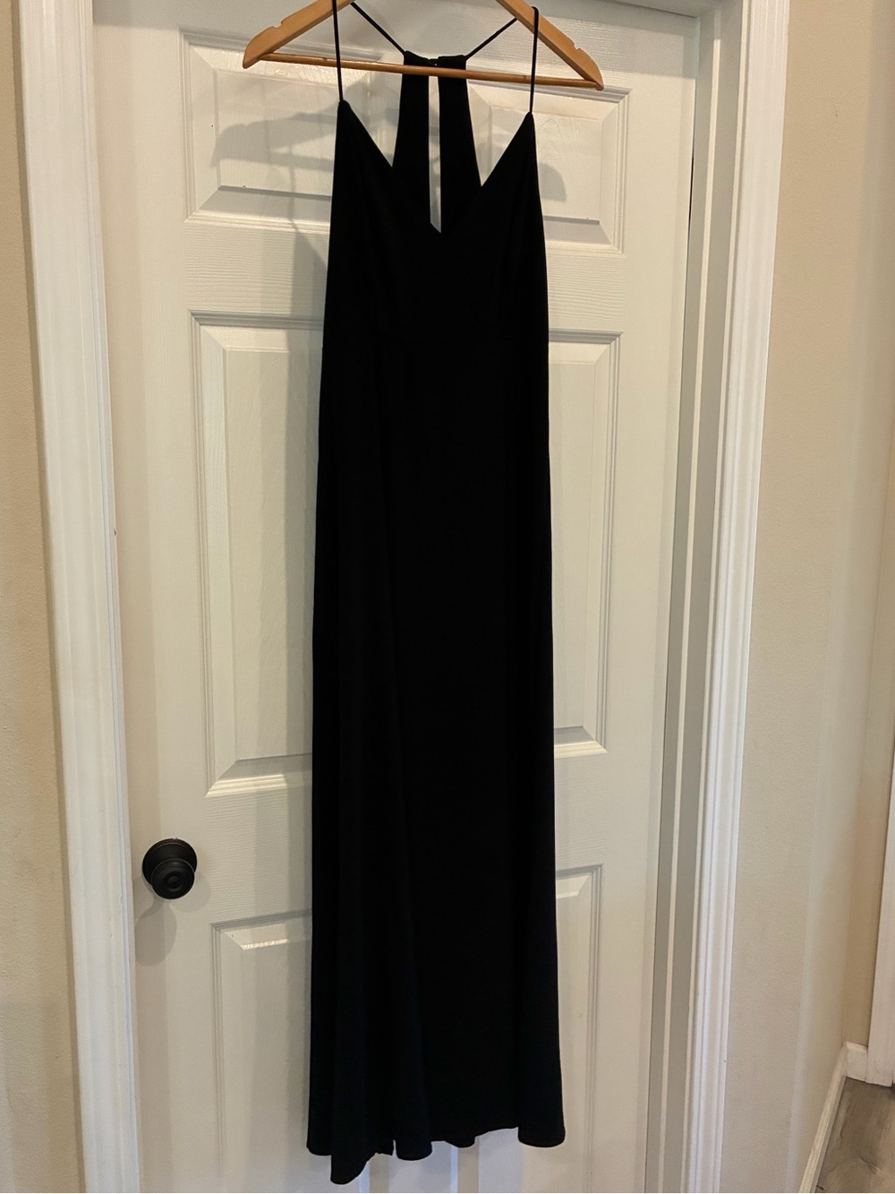 Hello Molly Black Dress w/ side slit– US 6/AU 10